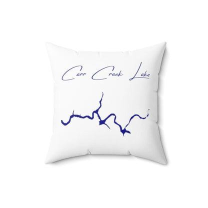 Kentucky  Carr  Creek  Lake  Pillow  front  position  view  from  back  16  x  16.webp