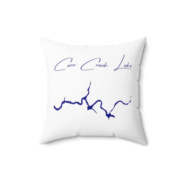 Kentucky  Carr  Creek  Lake  Pillow  front  position  view  from  back  16  x  16.webp