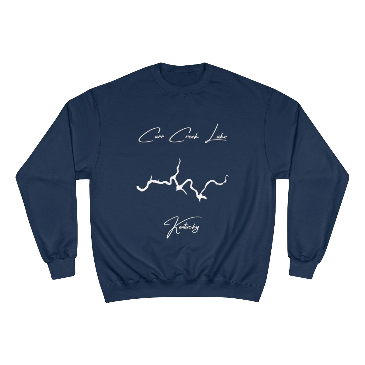 Kentucky  Carr  Creek  Lake  Sweatshirt  front  position  view  from  front  navy.webp