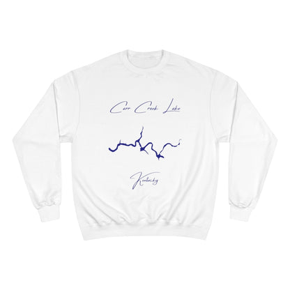Kentucky  Carr  Creek  Lake  Sweatshirt  front  position  view  from  front  white.webp