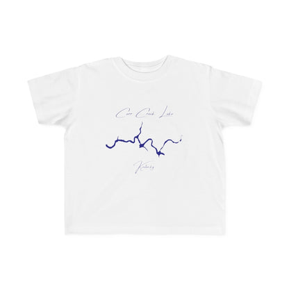 Kentucky  Carr  Creek  Lake  Toddler  T-shirt  front  position  view  from  front  white.webp