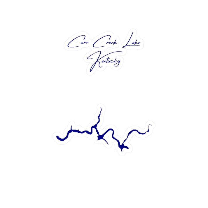 Kentucky  Carr  Creek  Lake  Vinyl  Decal  other  position  view  from  front  4  x  6.webp