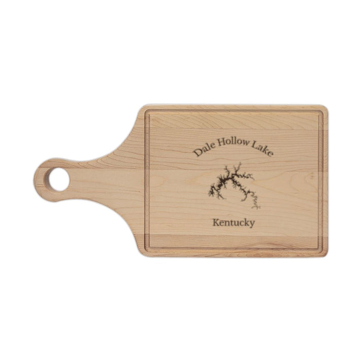 Kentucky  Dale  Hollow  Lake  Engraved  Cutting  Board  front  position  view  from  front  maple.webp