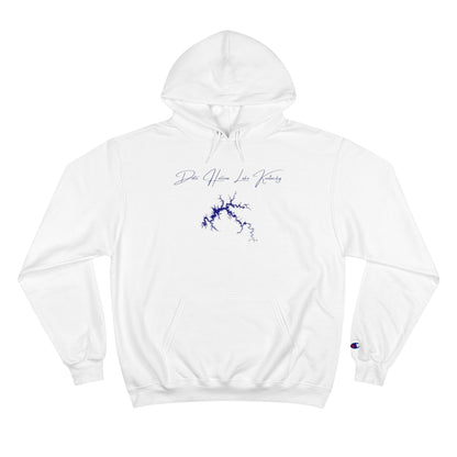 Kentucky  Dale  Hollow  Lake  Hoodie  front  position  view  from  front  white.webp