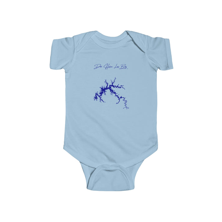 Kentucky  Dale  Hollow  Lake  Onesie  front  position  view  from  front  light  blue.webp