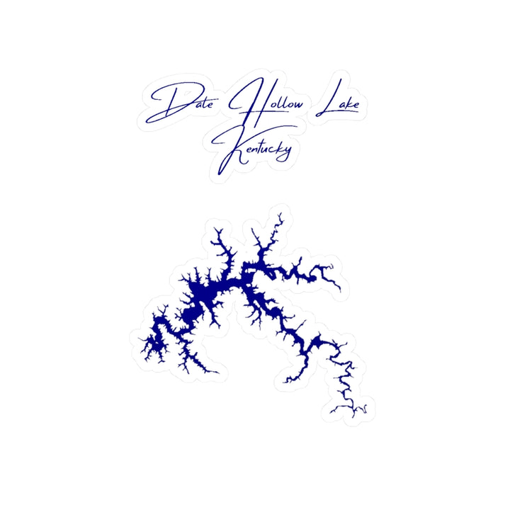 Kentucky  Dale  Hollow  Lake  Vinyl  Decal  other  position  view  from  front  4  x  6.webp