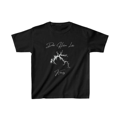 Kentucky  Dale  Hollow  Lake  Youth  T-shirt  front  position  view  from  front  black.webp