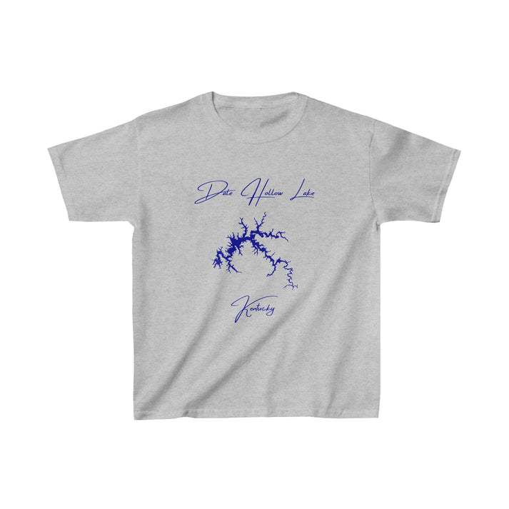Kentucky  Dale  Hollow  Lake  Youth  T-shirt  front  position  view  from  front  sport  grey.webp