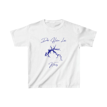 Kentucky  Dale  Hollow  Lake  Youth  T-shirt  front  position  view  from  front  white.webp