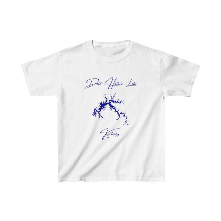 Kentucky  Dale  Hollow  Lake  Youth  T-shirt  front  position  view  from  front  white.webp