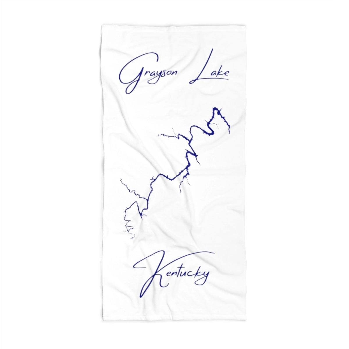 Kentucky  Grayson  Lake  Beach  Towel  front  position  view  from  front  36  x  72.webp