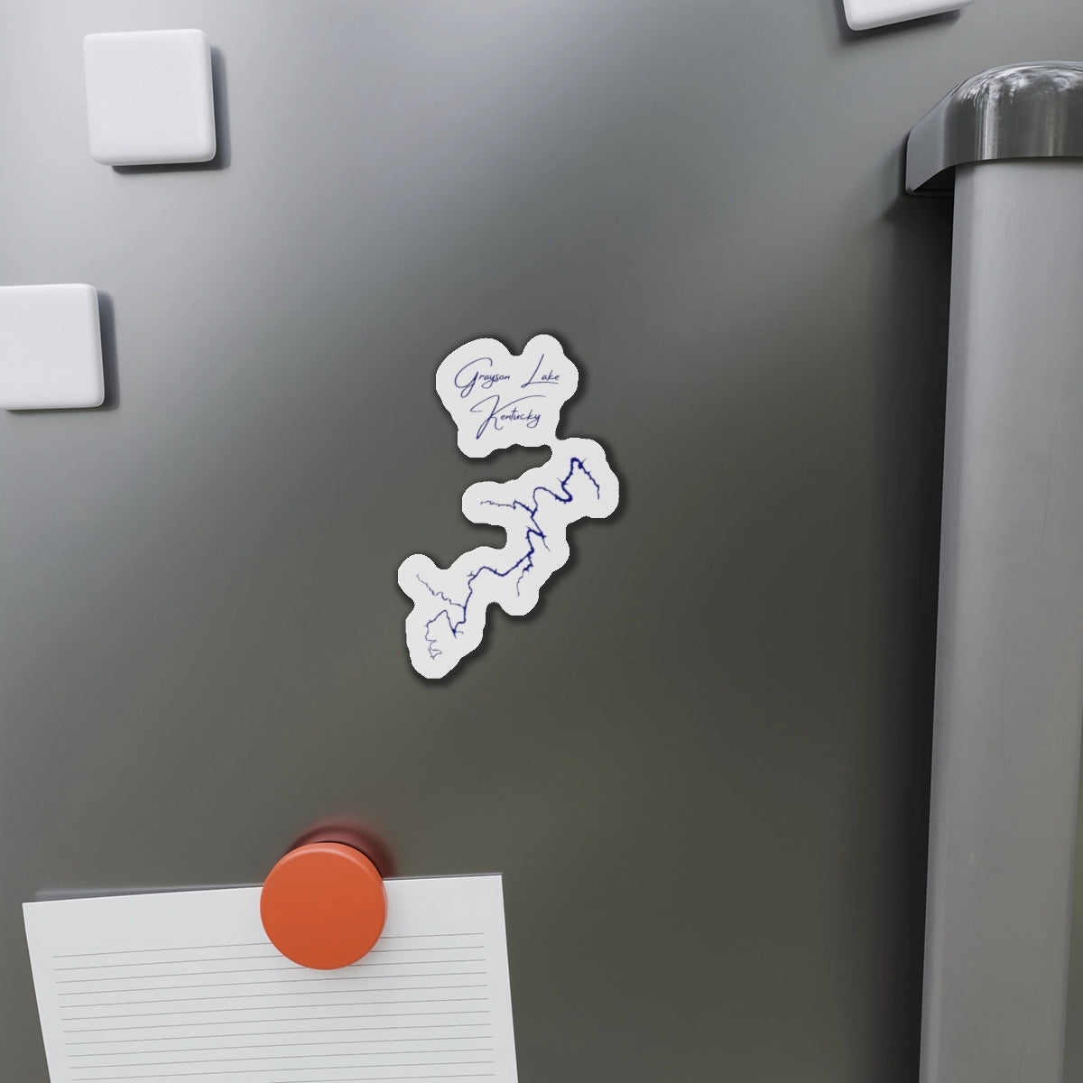 Kentucky  Grayson  Lake  Die  Cut  Magnet  front  position  view  from  context-1  4  x  4.webp