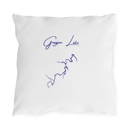 Kentucky  Grayson  Lake  Outdoor  Pillow  front  position  view  from  front  16  x  16.webp