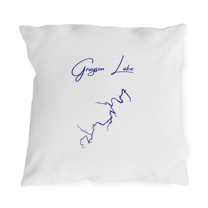 Kentucky  Grayson  Lake  Outdoor  Pillow  front  position  view  from  front  18  x  18.webp