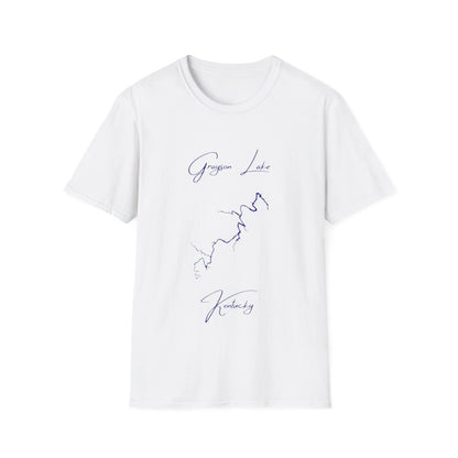 Kentucky  Grayson  Lake  T-shirt  front  position  view  from  front  white.webp