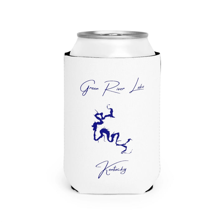 Kentucky  Green  River  Lake  Can  Koozie  front  position  view  from  front-2  white.webp