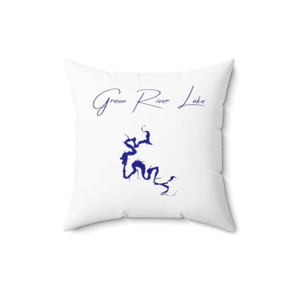 Kentucky  Green  River  Lake  Pillow  front  position  view  from  back  16  x  16.webp