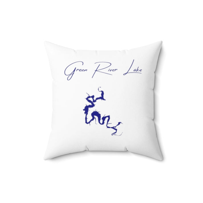 Kentucky  Green  River  Lake  Pillow  front  position  view  from  back  16  x  16.webp