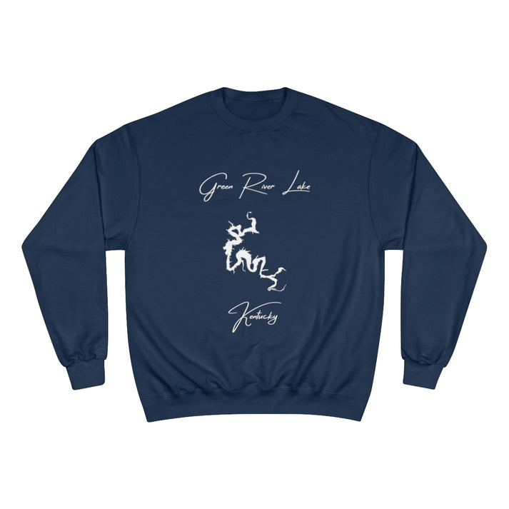 Kentucky  Green  River  Lake  Sweatshirt  front  position  view  from  front  navy.webp