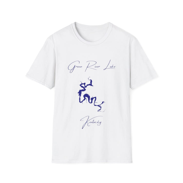 Kentucky  Green  River  Lake  T-shirt  front  position  view  from  front  white.webp