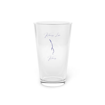 Kentucky  Kentucky  Lake  16oz  Pint  Glass  front  position  view  from  front  16oz.webp