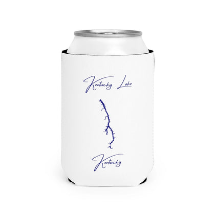 Kentucky  Kentucky  Lake  Can  Koozie  front  position  view  from  front-2  white.webp