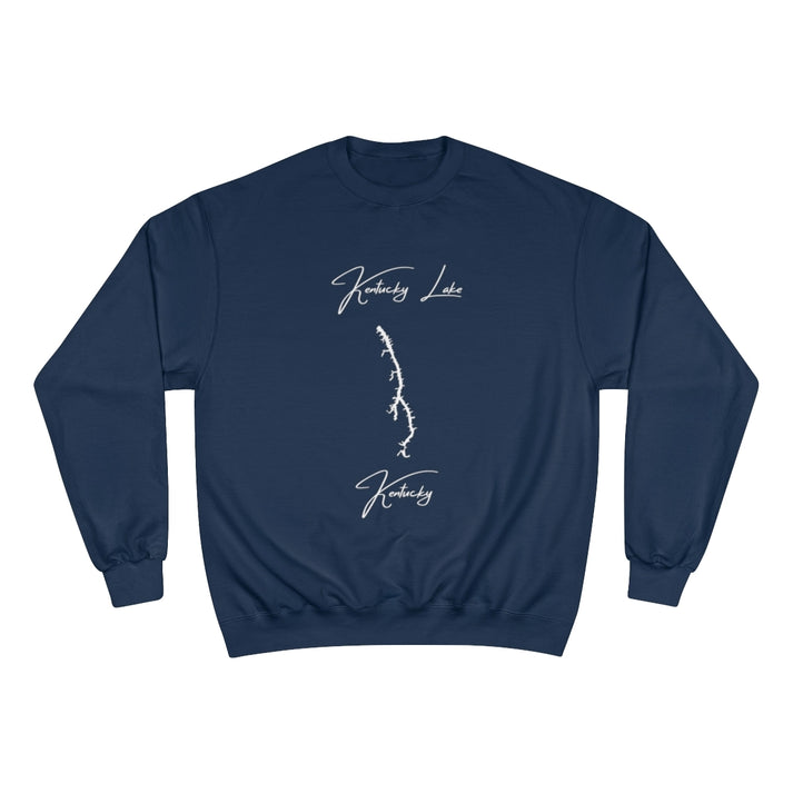 Kentucky  Kentucky  Lake  Sweatshirt  front  position  view  from  front  navy.webp