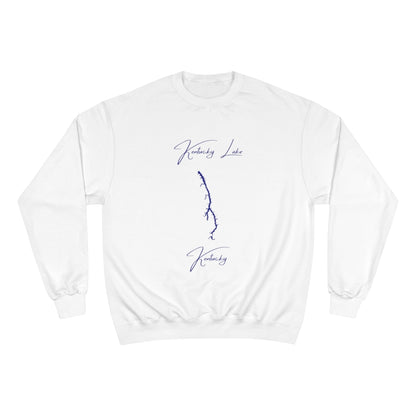 Kentucky  Kentucky  Lake  Sweatshirt  front  position  view  from  front  white.webp
