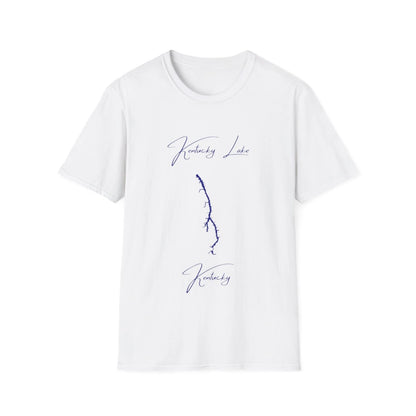 Kentucky  Kentucky  Lake  T-shirt  front  position  view  from  front  white.webp