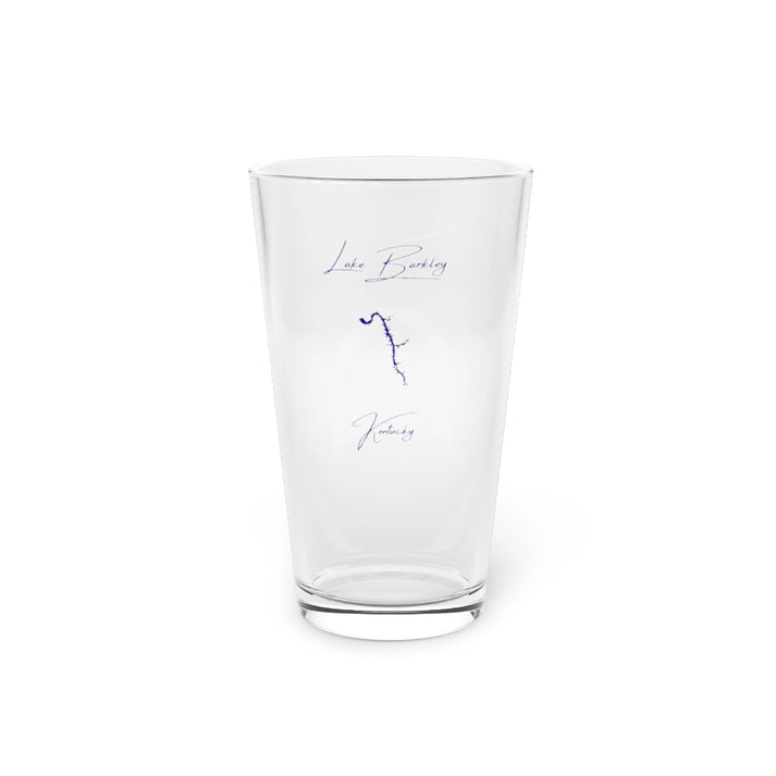 Kentucky  Lake  Barkley  16oz  Pint  Glass  front  position  view  from  front  16oz.webp