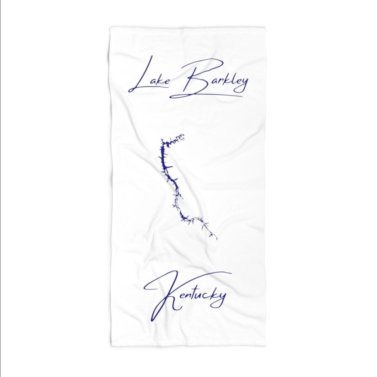 Kentucky  Lake  Barkley  Beach  Towel  front  position  view  from  front  36  x  72.webp