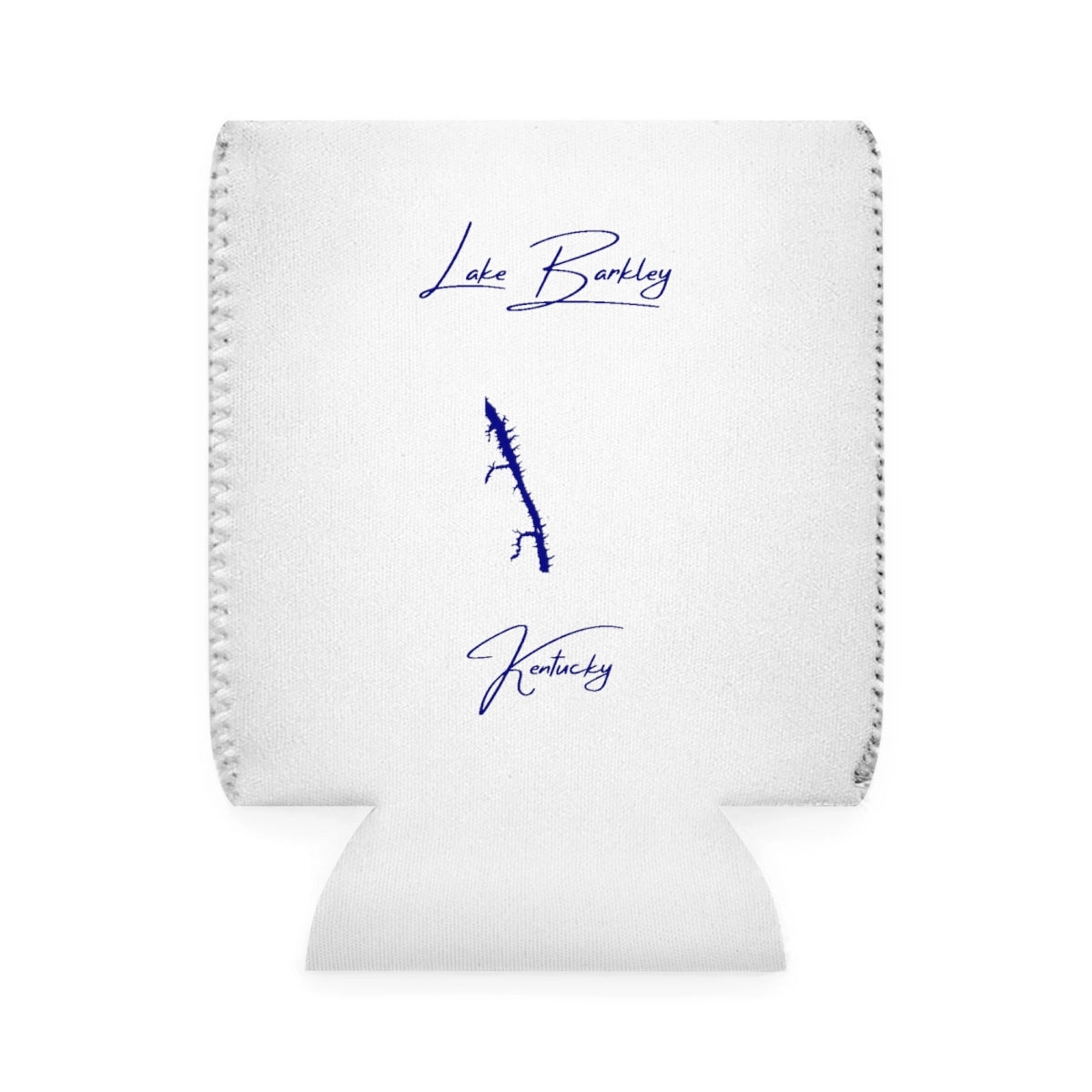 Kentucky  Lake  Barkley  Can  Koozie  front  position  view  from  front-1  white.webp