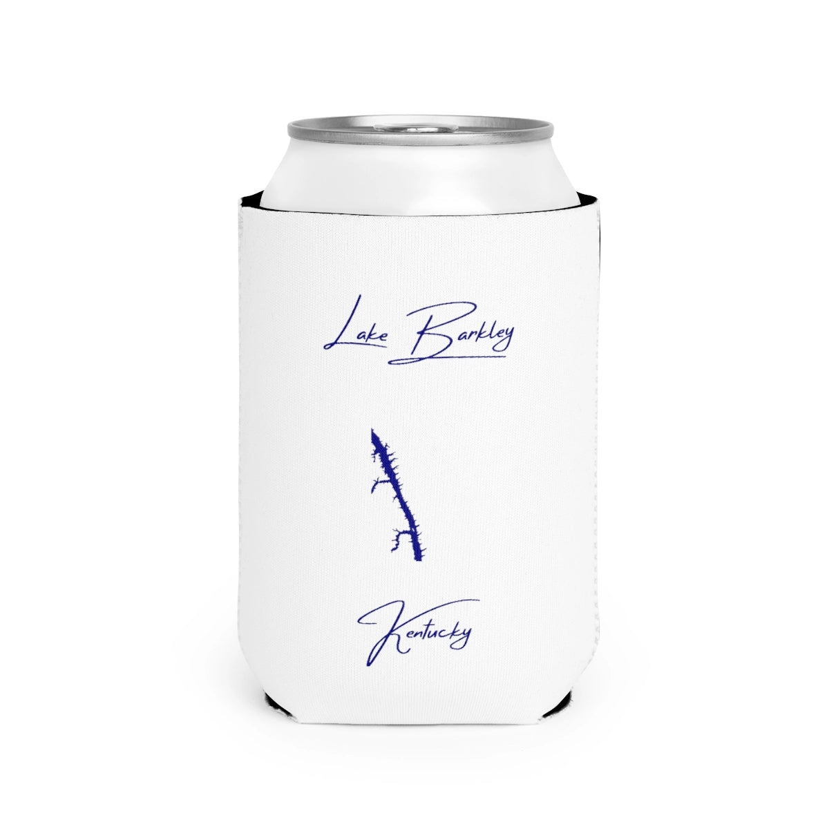 Kentucky  Lake  Barkley  Can  Koozie  front  position  view  from  front-2  white.webp