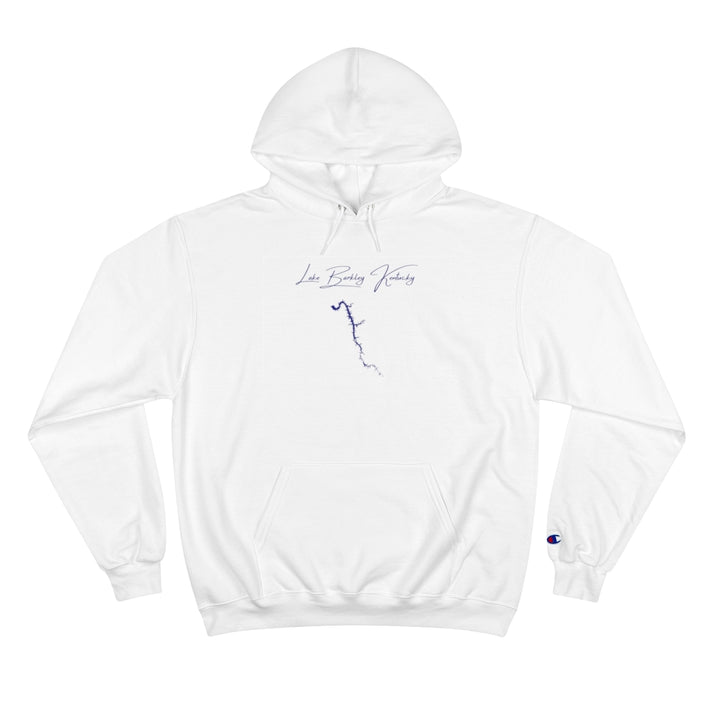 Kentucky  Lake  Barkley  Hoodie  front  position  view  from  front  white.webp