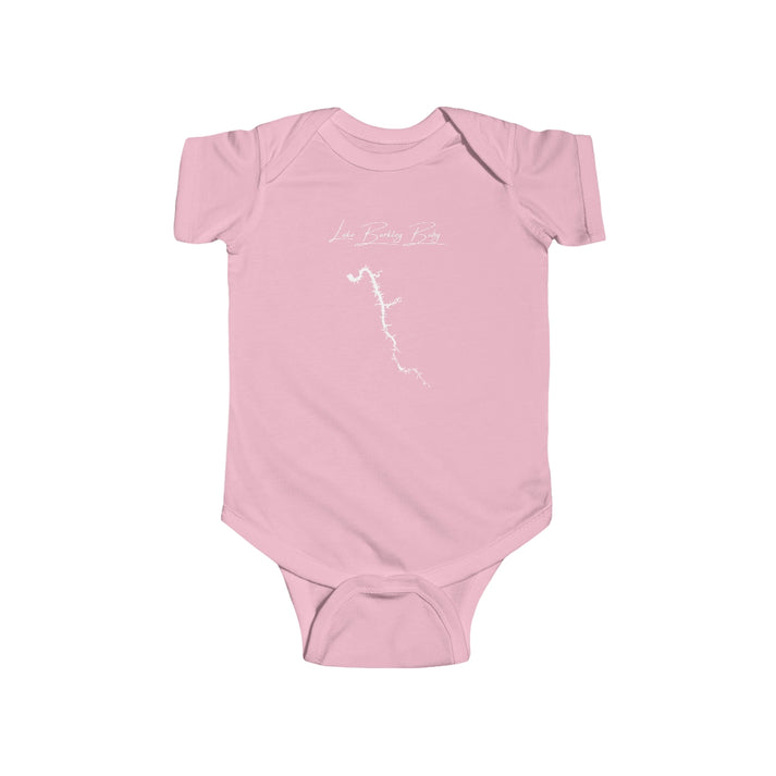 Kentucky  Lake  Barkley  Onesie  front  position  view  from  front  pink.webp