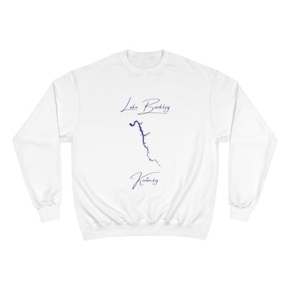 Kentucky  Lake  Barkley  Sweatshirt  front  position  view  from  front  white.webp