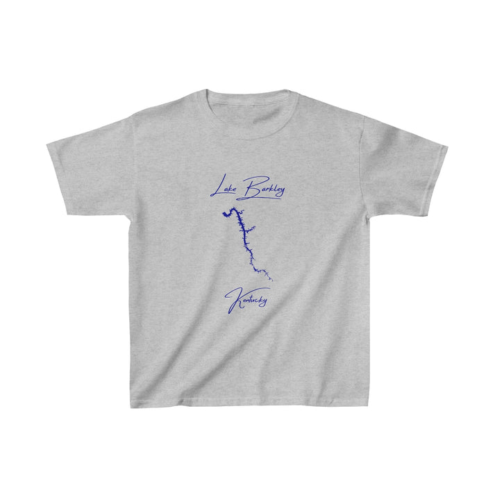 Kentucky  Lake  Barkley  Youth  T-shirt  front  position  view  from  front  sport  grey.webp