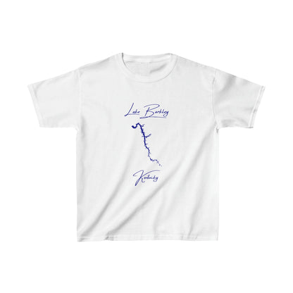 Kentucky  Lake  Barkley  Youth  T-shirt  front  position  view  from  front  white.webp