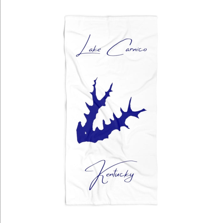 Kentucky  Lake  Carnico  Beach  Towel  front  position  view  from  front  36  x  72.webp