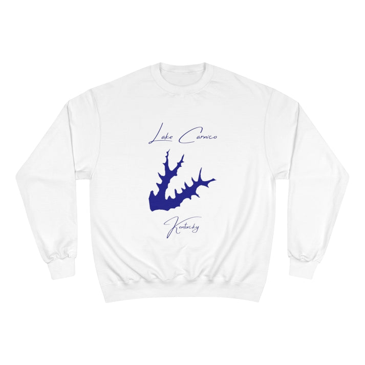 Kentucky  Lake  Carnico  Sweatshirt  front  position  view  from  front  white.webp