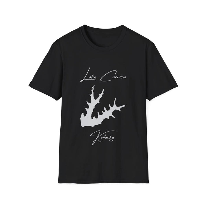 Kentucky  Lake  Carnico  T-shirt  front  position  view  from  front  black.webp