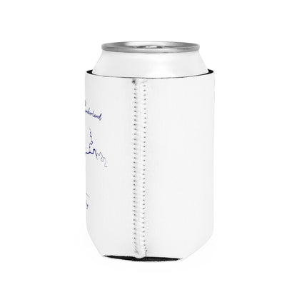 Kentucky  Lake  Cumberland  Can  Koozie  all  position  view  from  right  white.webp