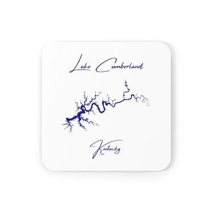 Kentucky  Lake  Cumberland  Coaster  Set  front  position  view  from  front  3.75  x  3.75.webp