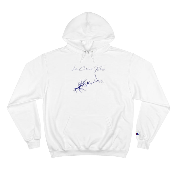 Kentucky  Lake  Cumberland  Hoodie  front  position  view  from  front  white.webp