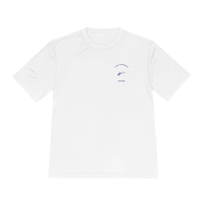 Kentucky  Lake  Cumberland  Moisture  Wicking  Tee  front  position  view  from  front  white.webp