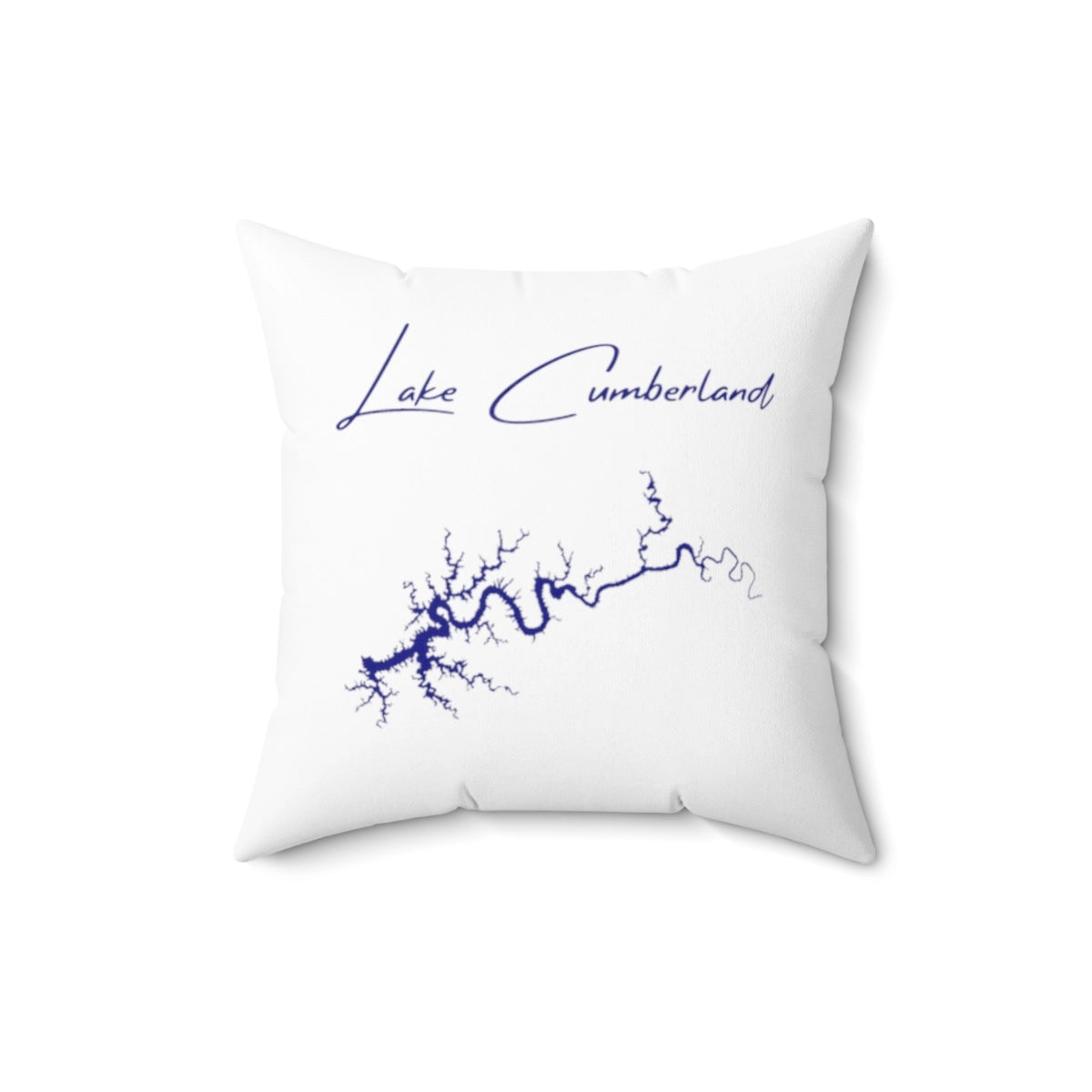 Kentucky  Lake  Cumberland  Pillow  front  position  view  from  back  16  x  16.webp