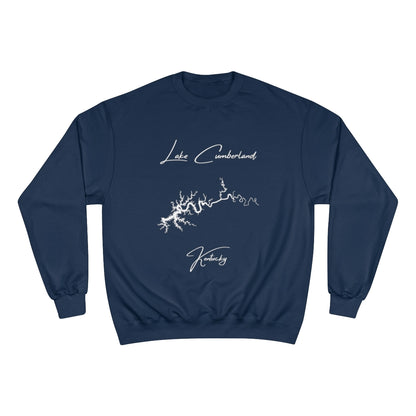 Kentucky  Lake  Cumberland  Sweatshirt  front  position  view  from  front  navy.webp