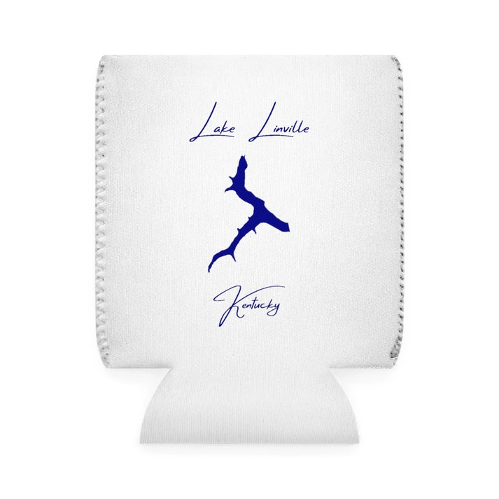 Kentucky  Lake  Linville  Can  Koozie  front  position  view  from  front-1  white.webp