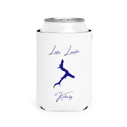 Kentucky  Lake  Linville  Can  Koozie  front  position  view  from  front-2  white.webp