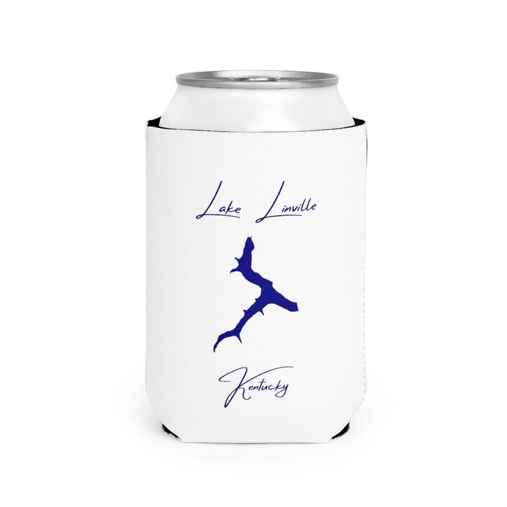 Kentucky  Lake  Linville  Can  Koozie  front  position  view  from  front-2  white.webp